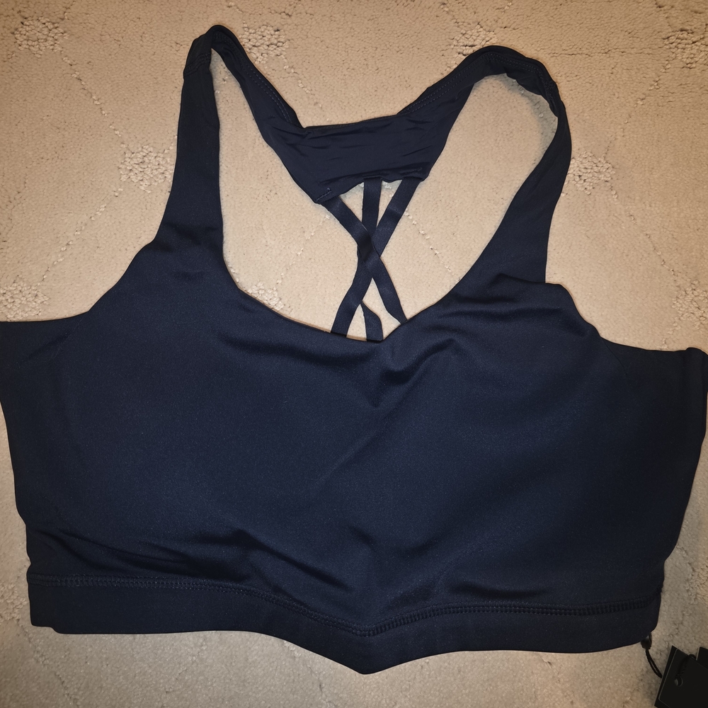 Virus Dark Blue Multiverse Sports Bra